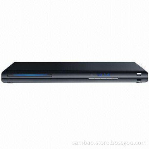 430x38mm DVD Player with USB Interface, 3-in-1 Card Reader, 2-mic Jack, CD Ripping Function